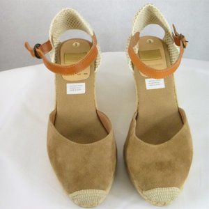 Kanna Womens Shoes, Leather Upper, Beige, Size 9